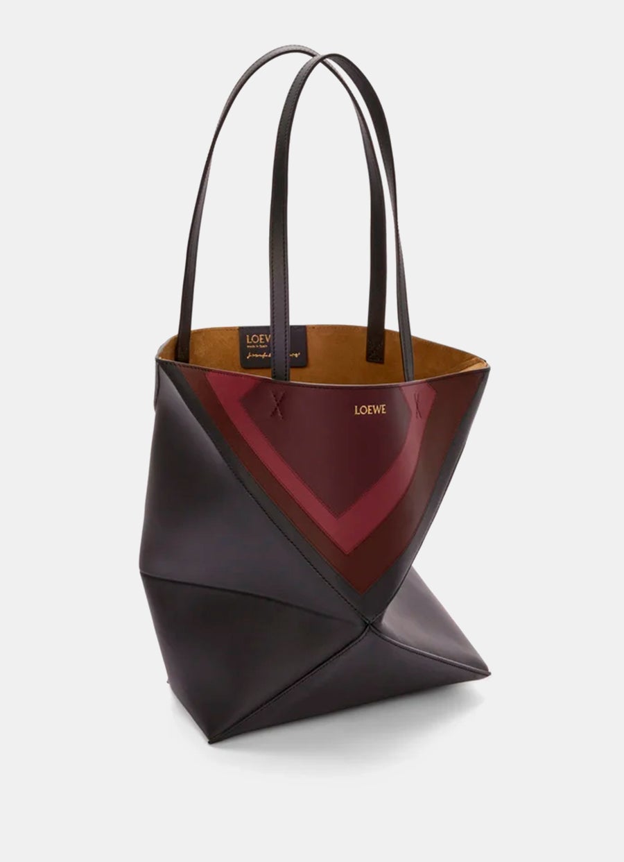 Bolso tote Puzzle Fold mediano