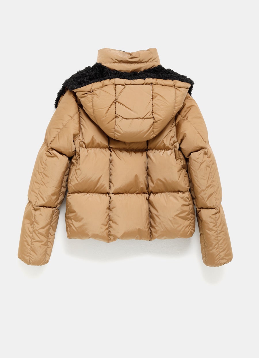 Plumífero corto Castelnou para mujer