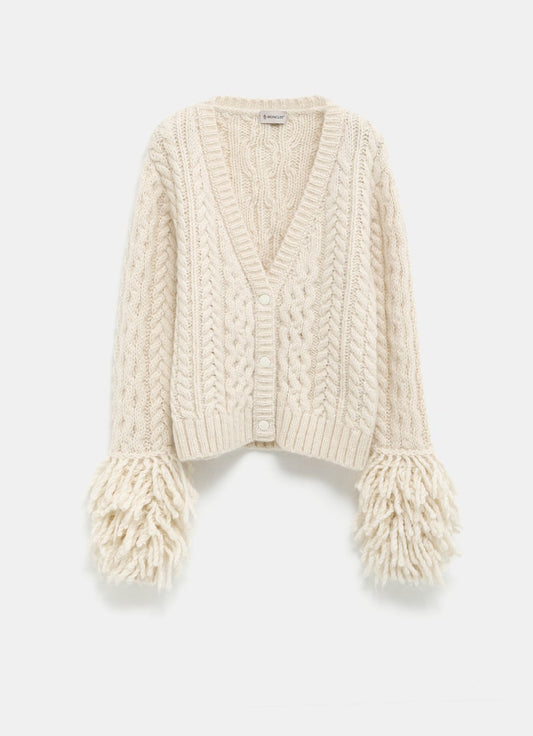 Cárdigan de cuello en V para mujer