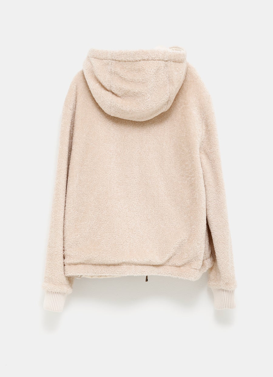 Chaqueta acolchada reversible para mujer