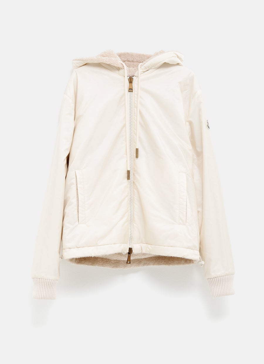 Chaqueta acolchada reversible para mujer