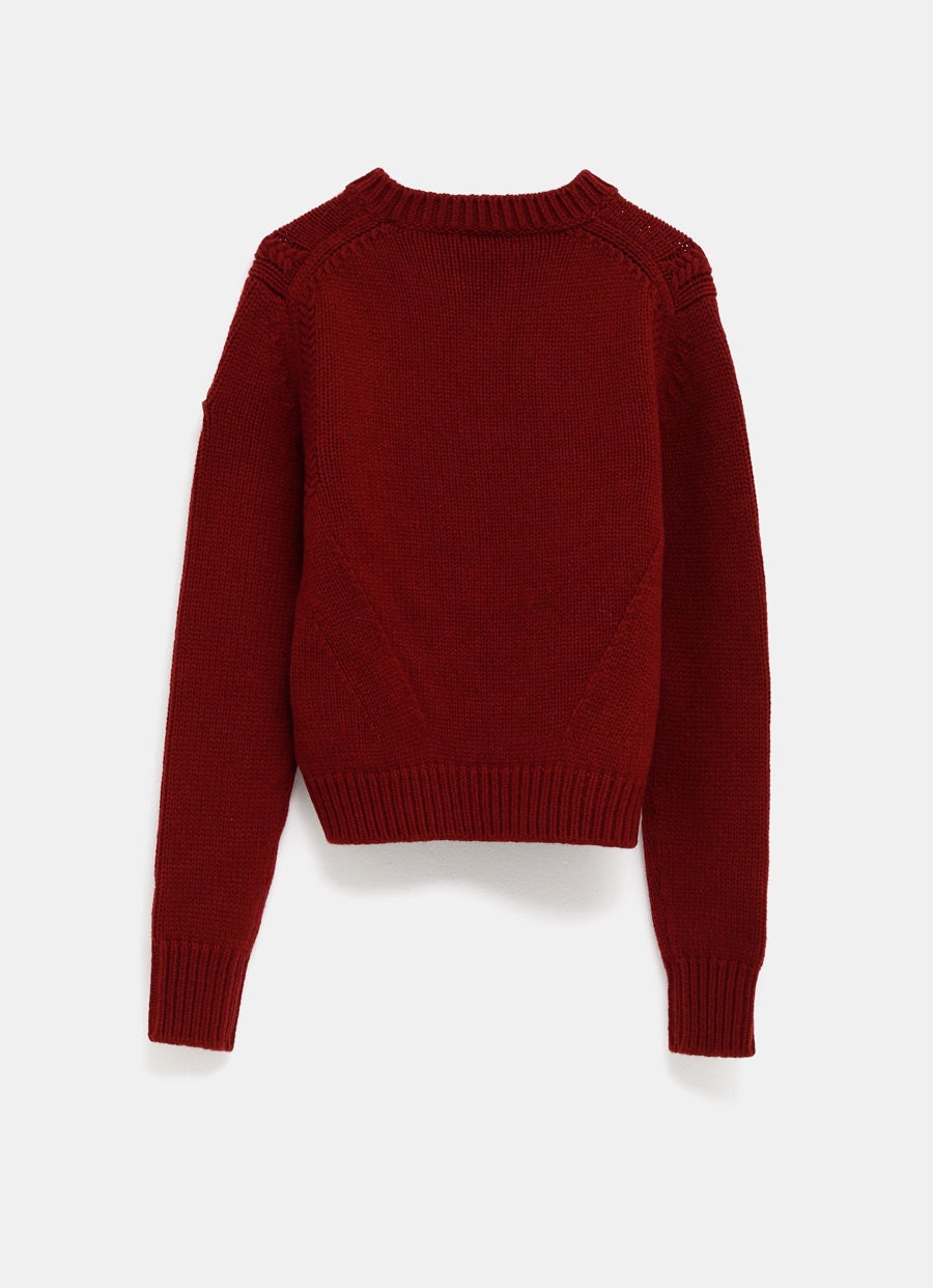 Jersey de lana y cashmere para mujer