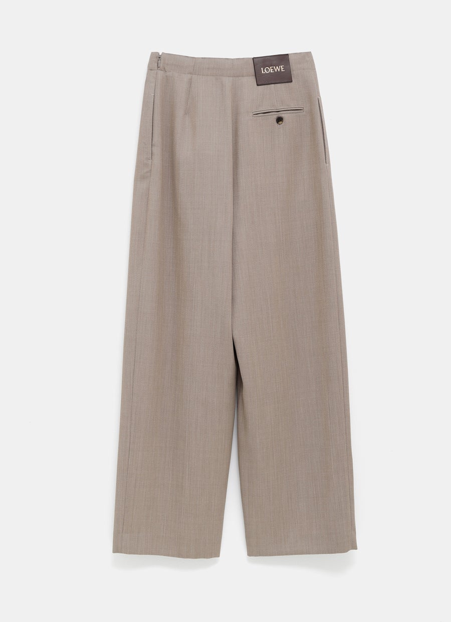 Pantalón con cinturón para mujer