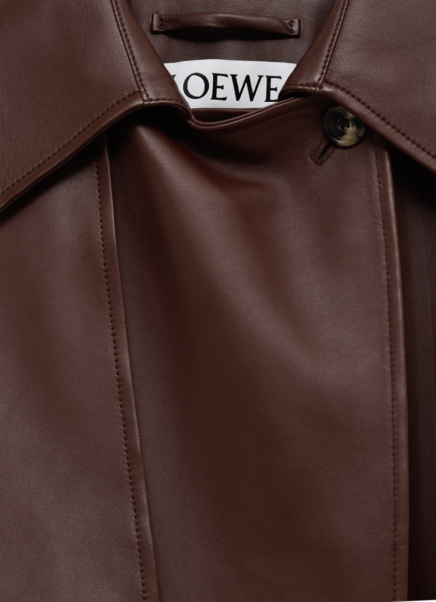 Chaqueta de piel balloon para mujer