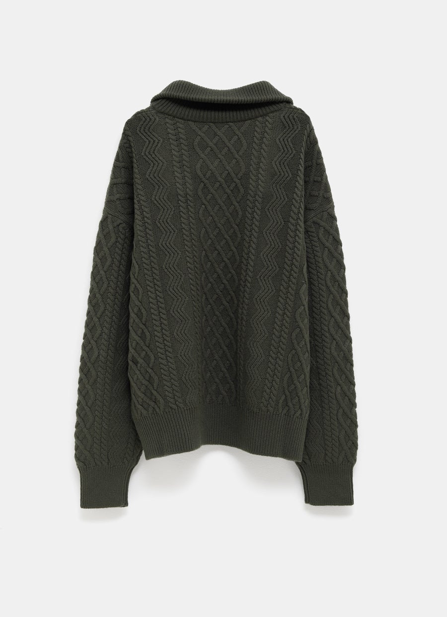 Jersey con cremallera para hombre