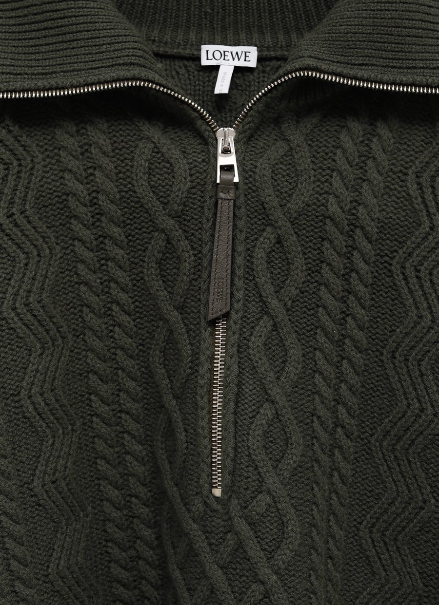 Jersey con cremallera para hombre