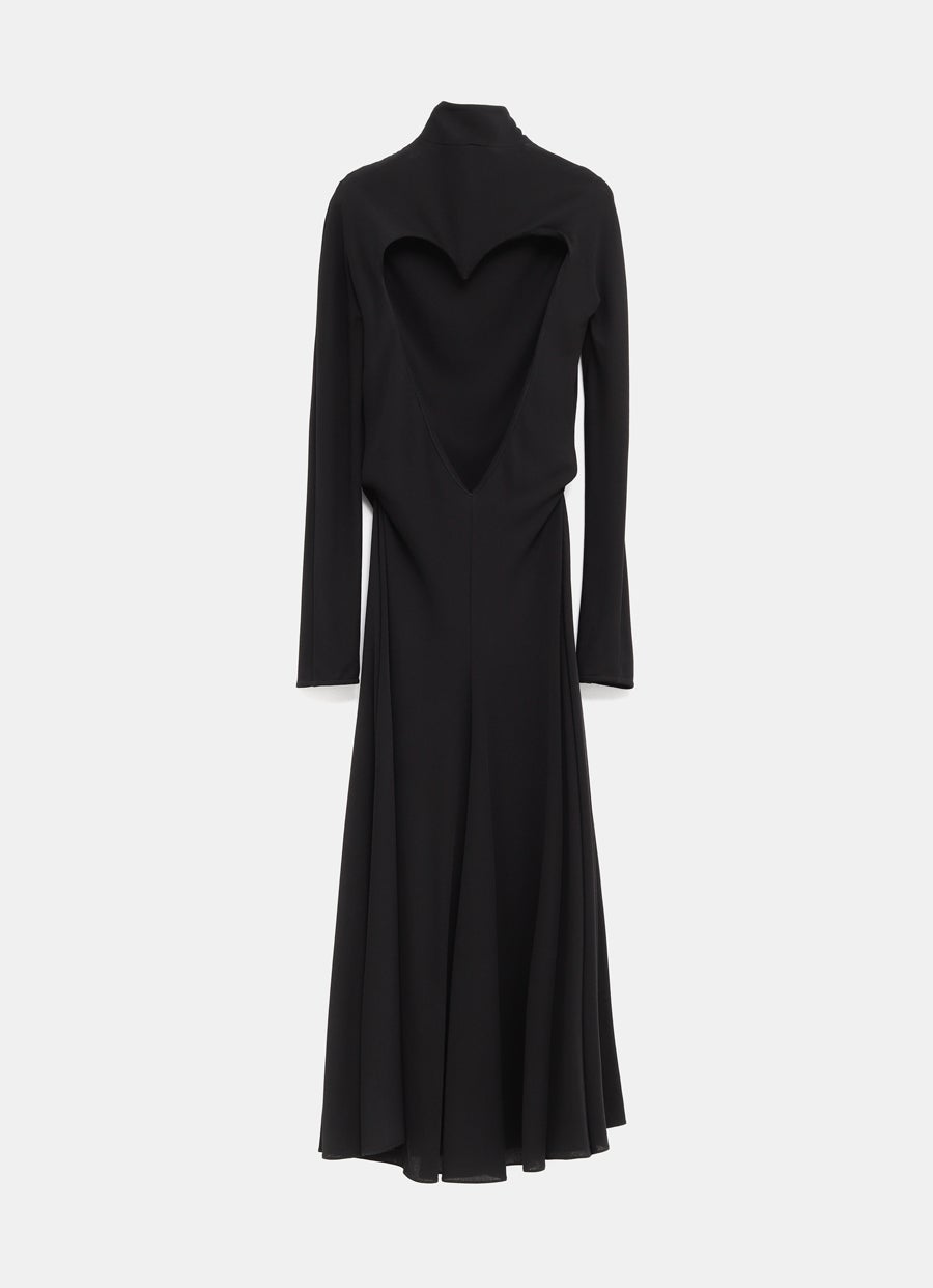 Vestido Heart en punto fluido