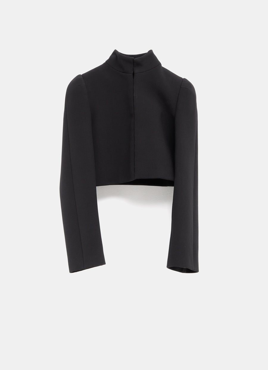 Chaqueta de cuello alto