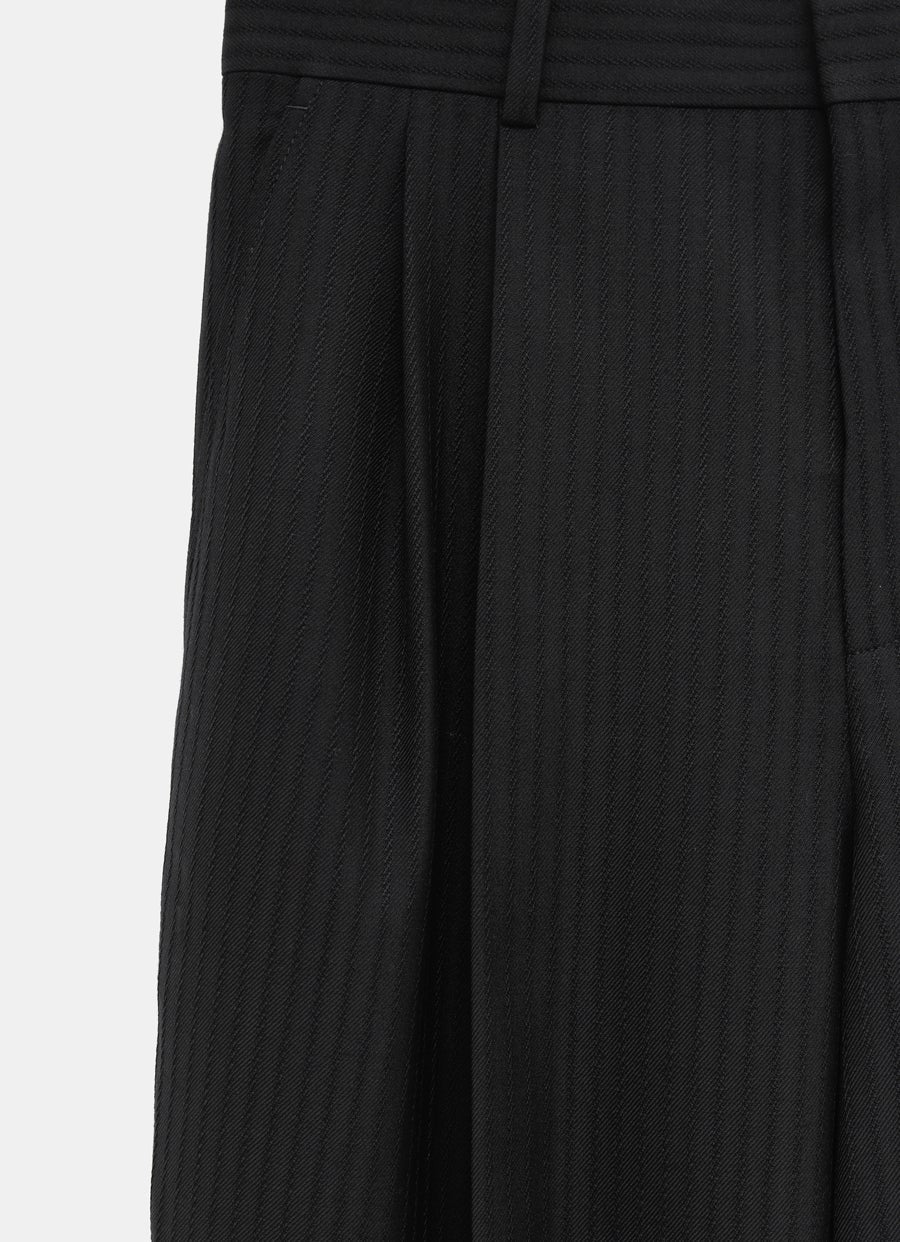 Pantalón ancho de talle alto