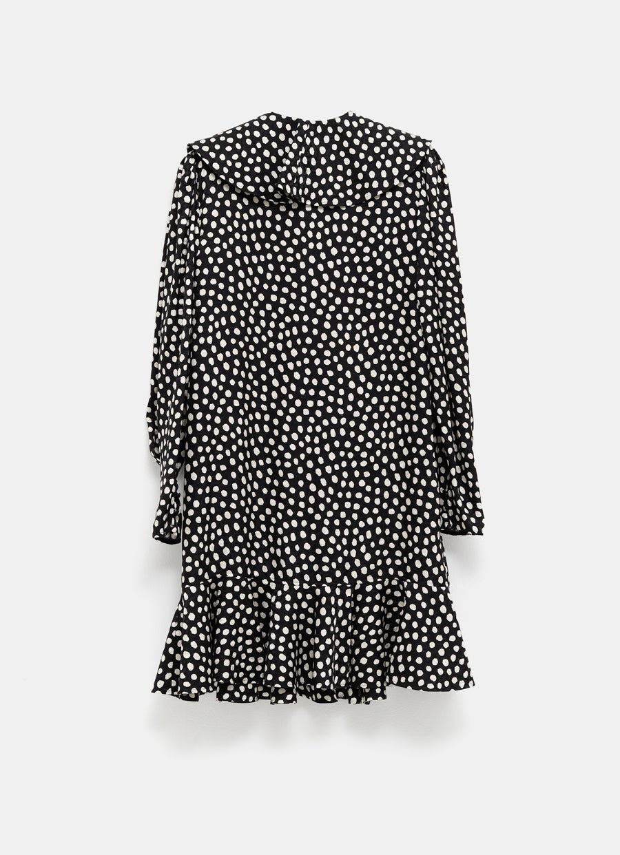 Minivestido de manga larga