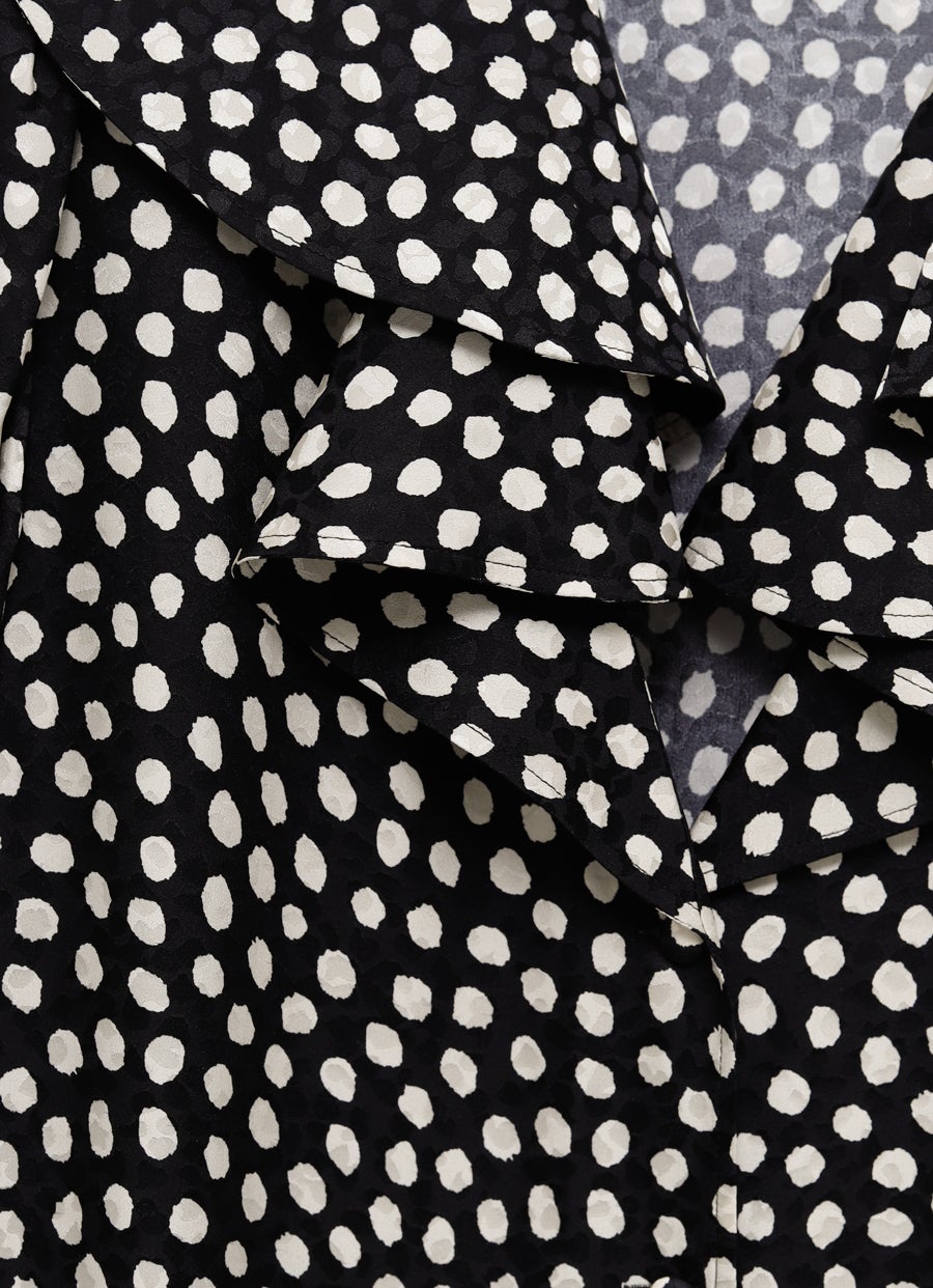 Minivestido de manga larga