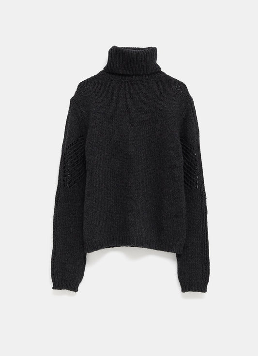 Jersey de cuello alto para mujer