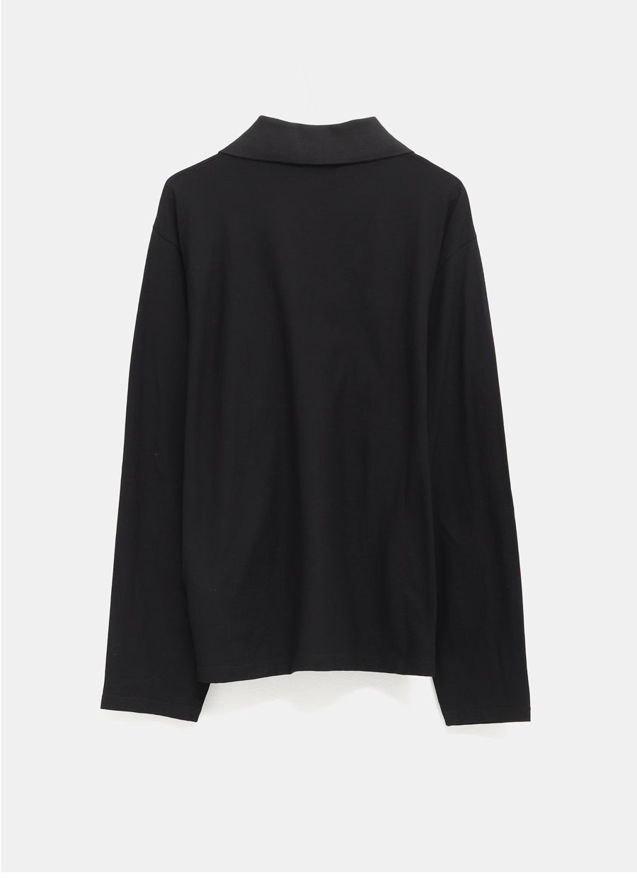 Polo de manga larga para hombre