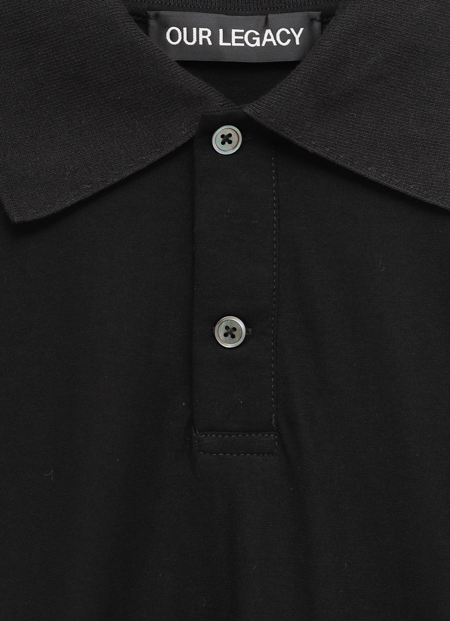 Polo de manga larga para hombre