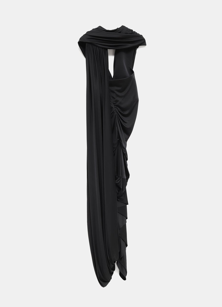 Vestido de noche de viscosa