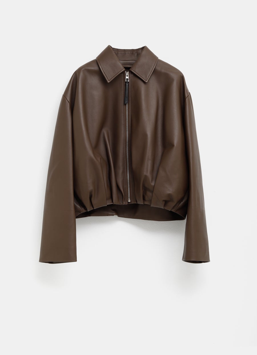 Chaqueta drapeada para mujer