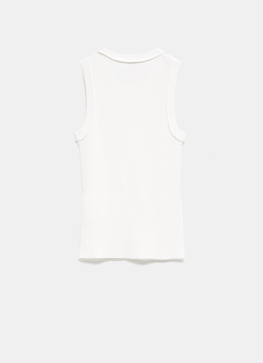 Top de tirantes con Anagrama para mujer