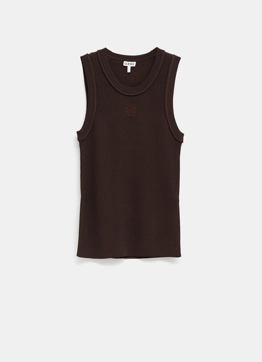 Top de tirantes con Anagrama para mujer