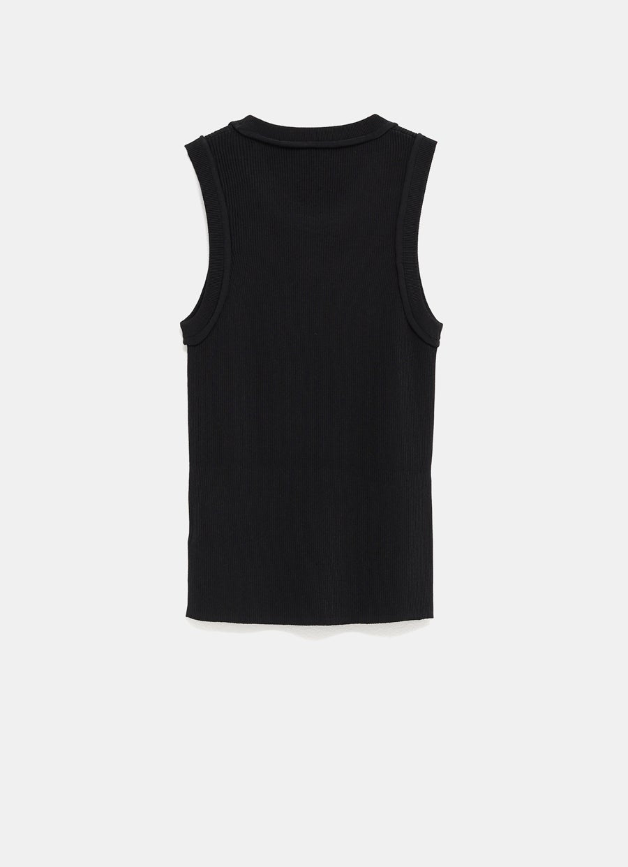 Top de tirantes con Anagrama para mujer