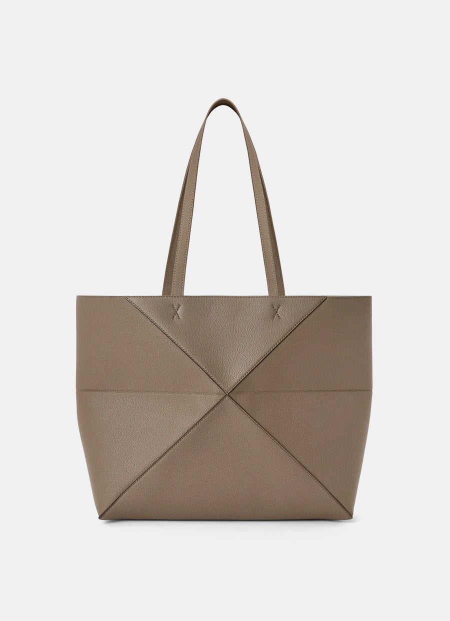 Bolso Puzzle Fold Tote Horizontal mediano