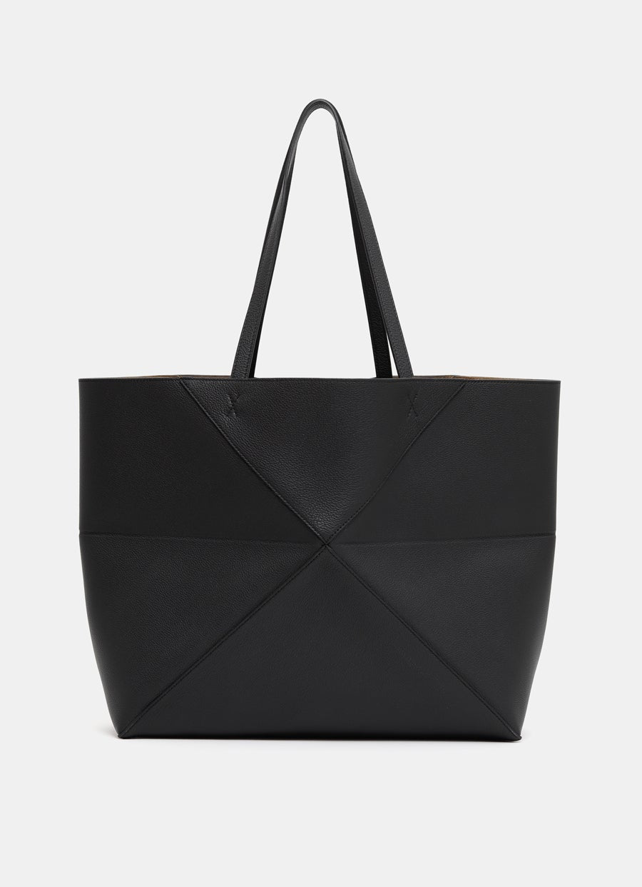 Bolso Puzzle Fold Tote Horizontal mediano