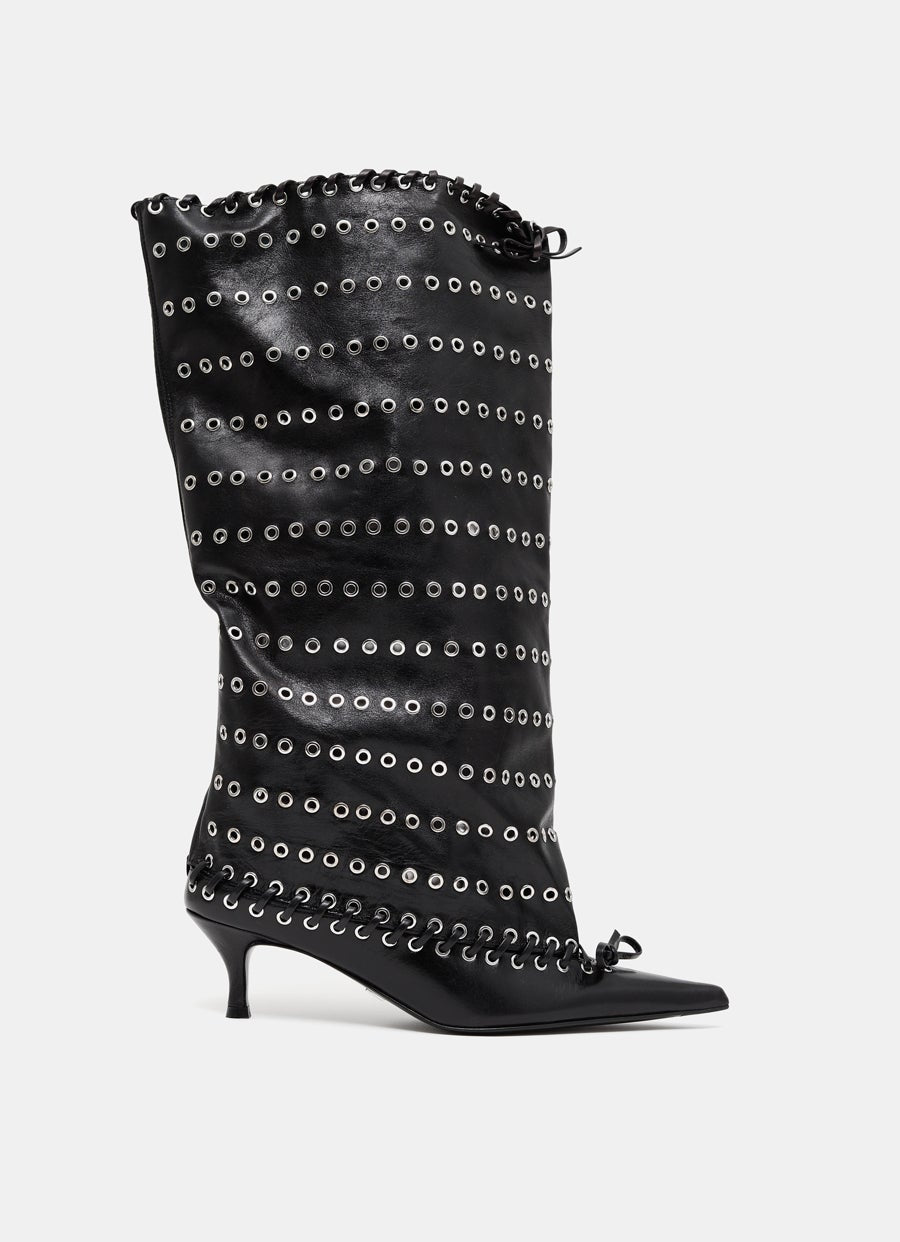 Bota level con ojales de metal