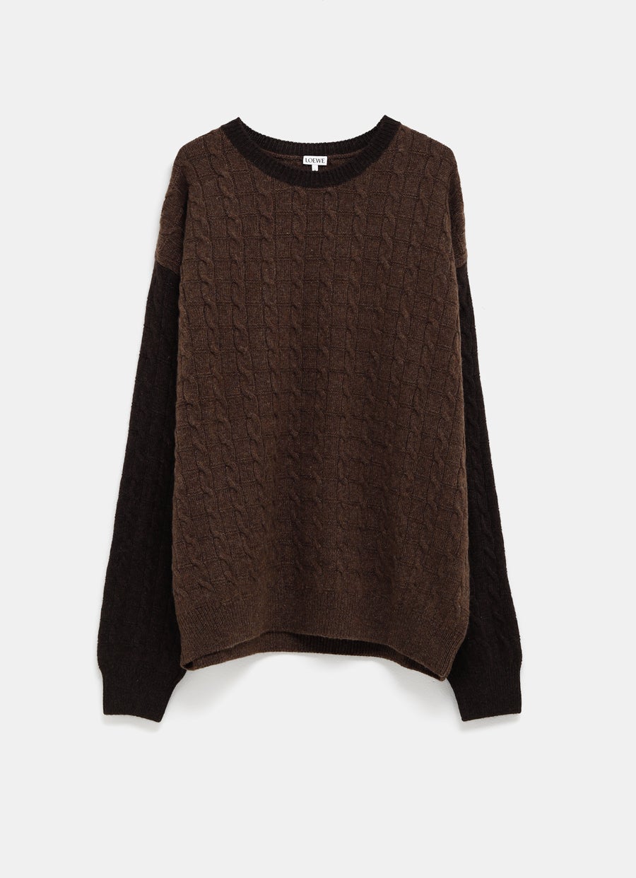 Jersey bicolor para hombre