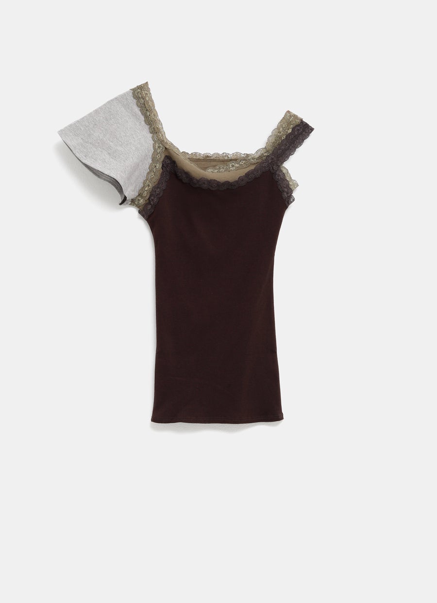 Top de tirantes doble