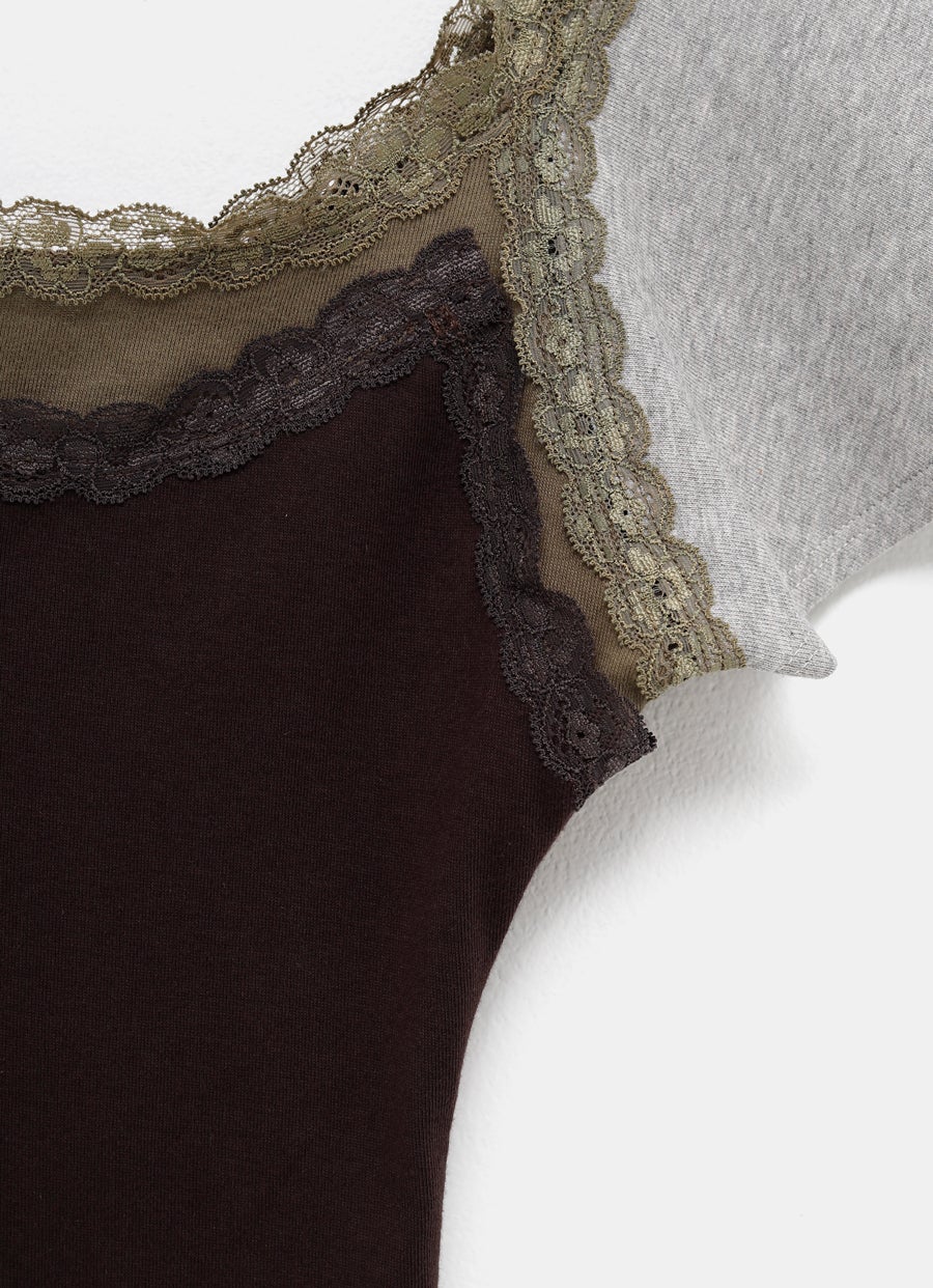 Top de tirantes doble