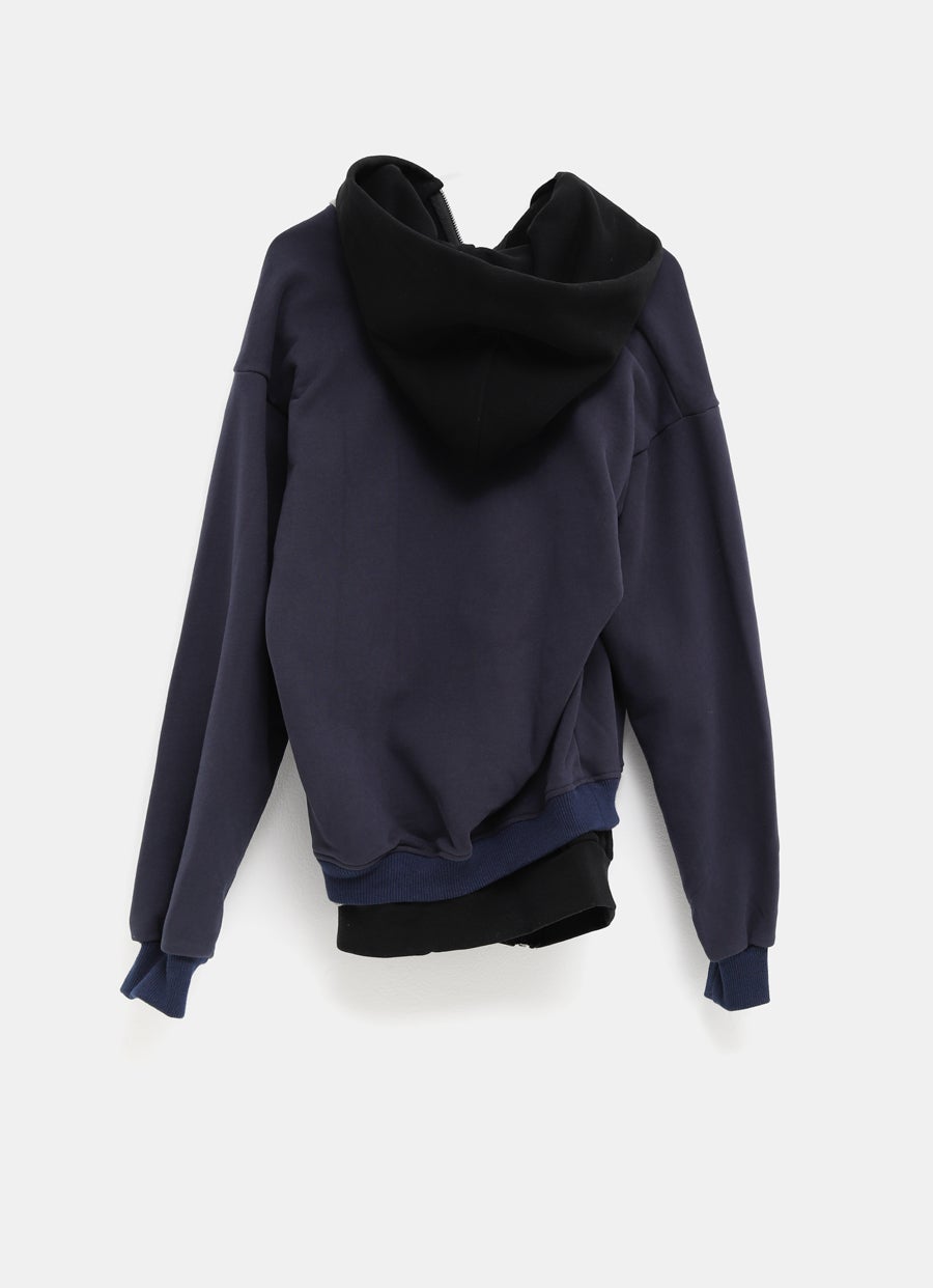 Sudadera triple con capucha