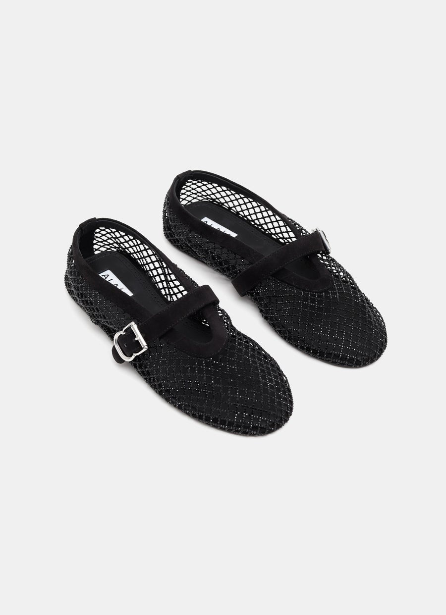 Bailarina de rejilla con pedrería