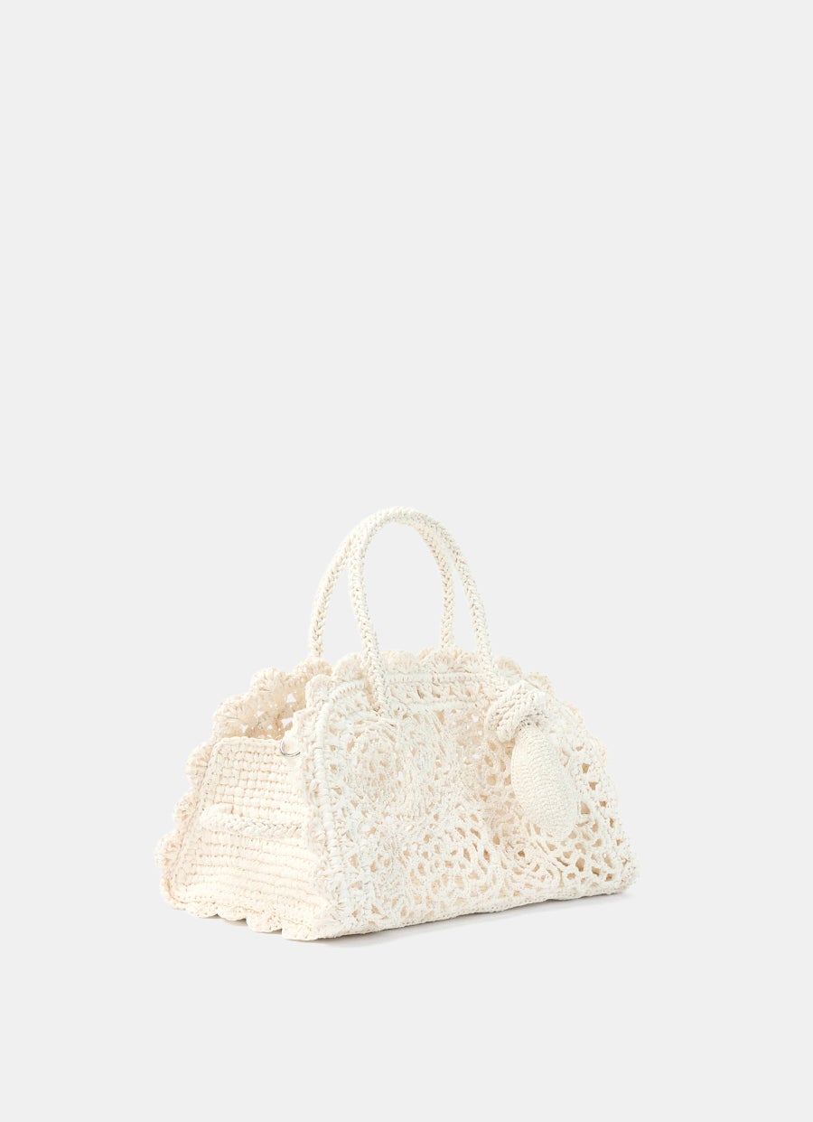 Bolso Turismo pequeño de crochet