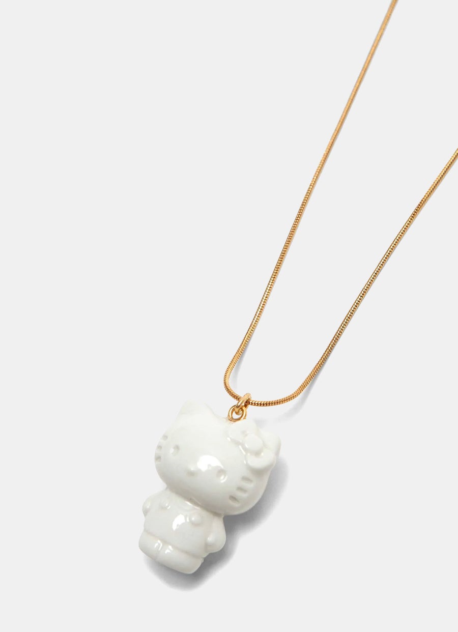 Cadena con colgante de Hello Kitty