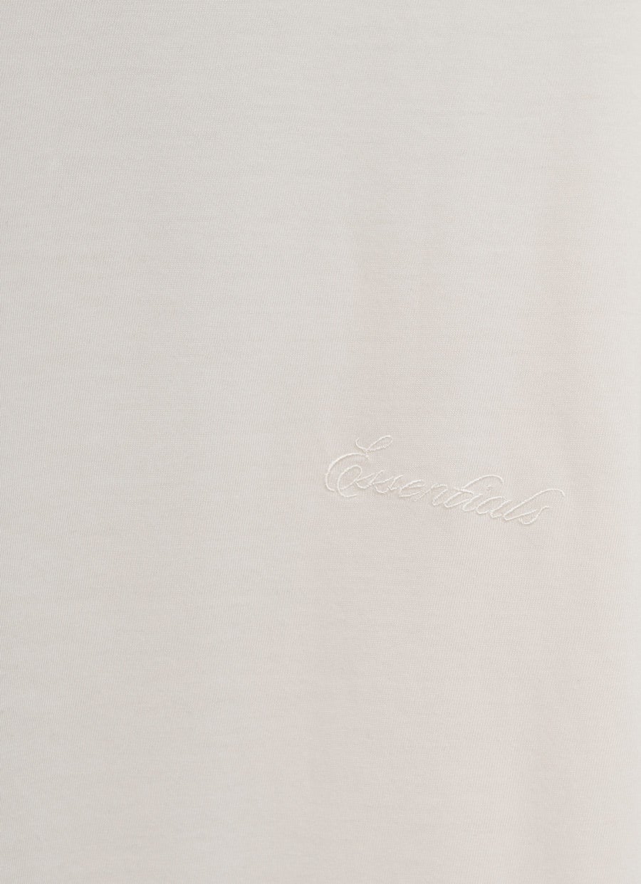 Camiseta Essentials bordada para hombre