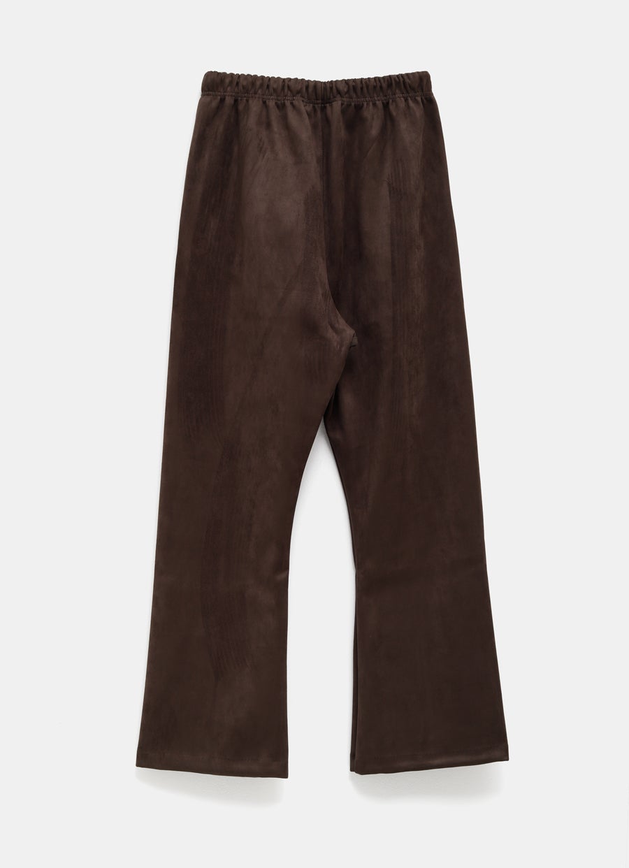 Pantalón de chándal en ante para hombre