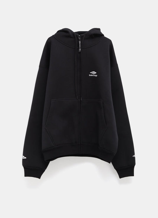 Hoodie con cremallera 3B Sports Icon para hombre