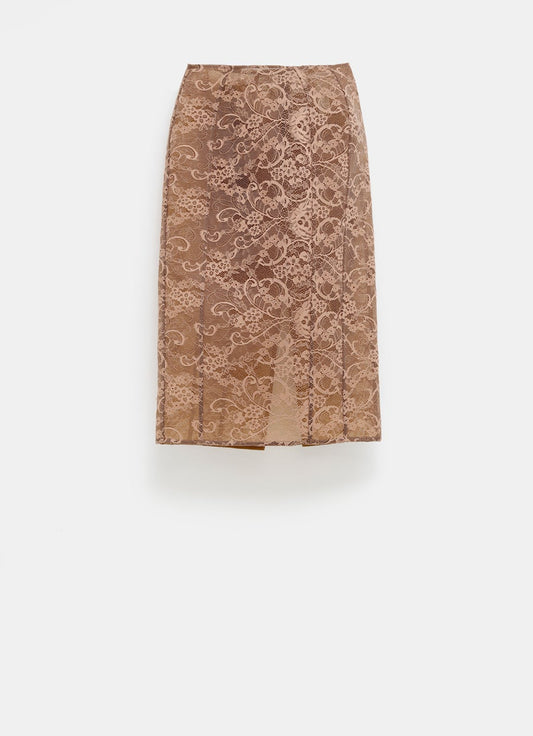 Falda de encaje