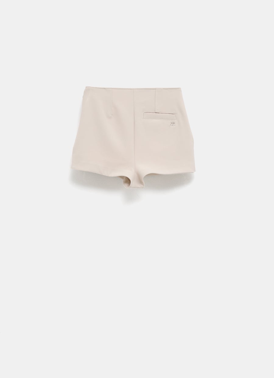 Minifalda-culotte Oblique en polywool