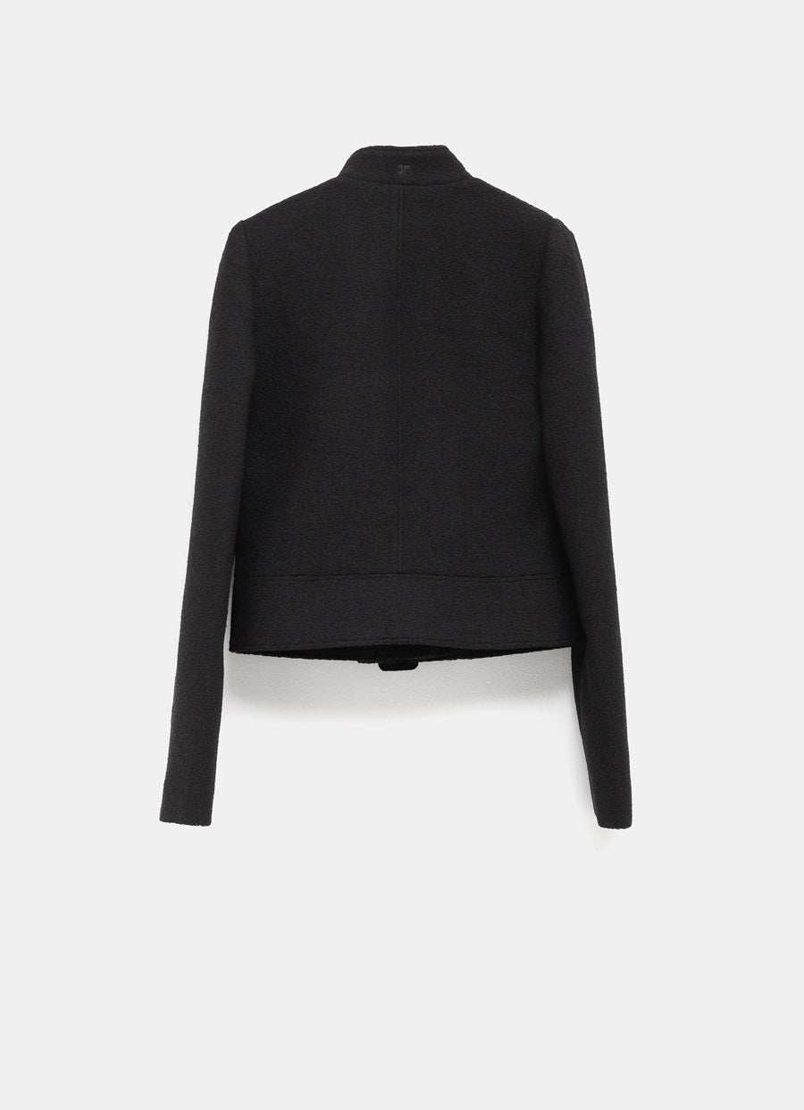 Chaqueta Heritage en tweed con hebilla