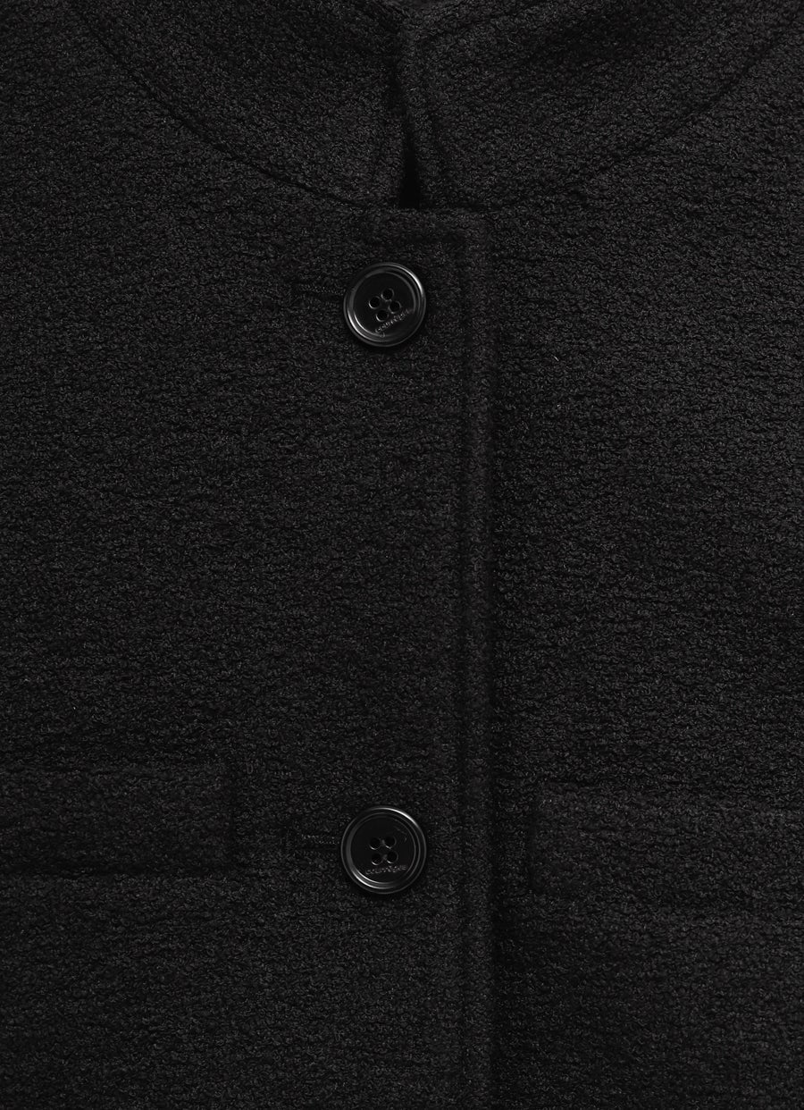 Chaqueta Heritage en tweed con hebilla