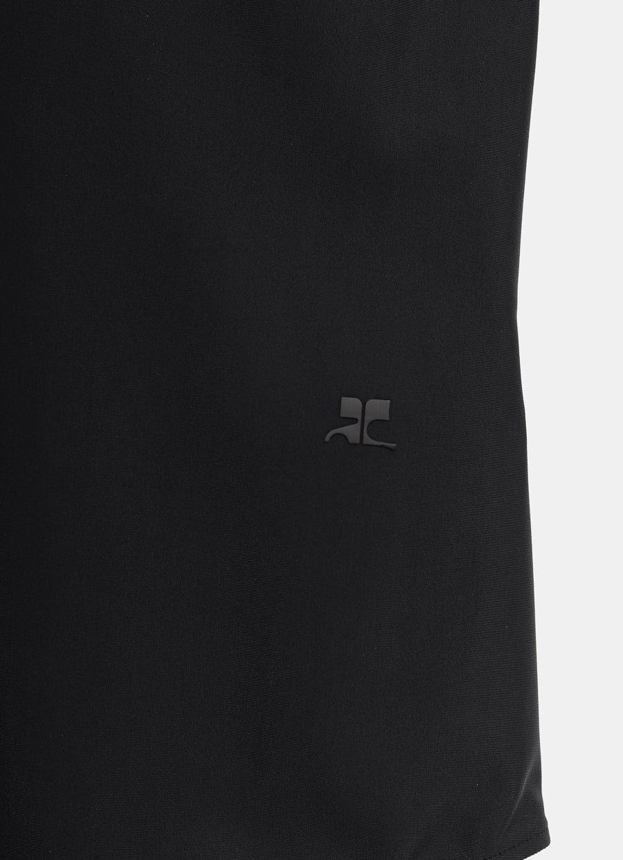 Body de cuello alto con hebilla