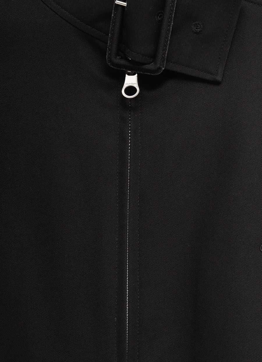 Chaqueta bomber con hebilla