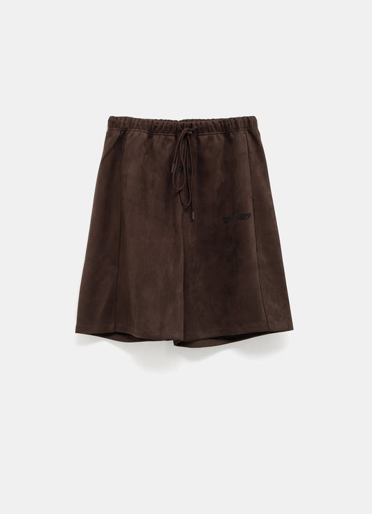 Pantalón corto de ante para hombre