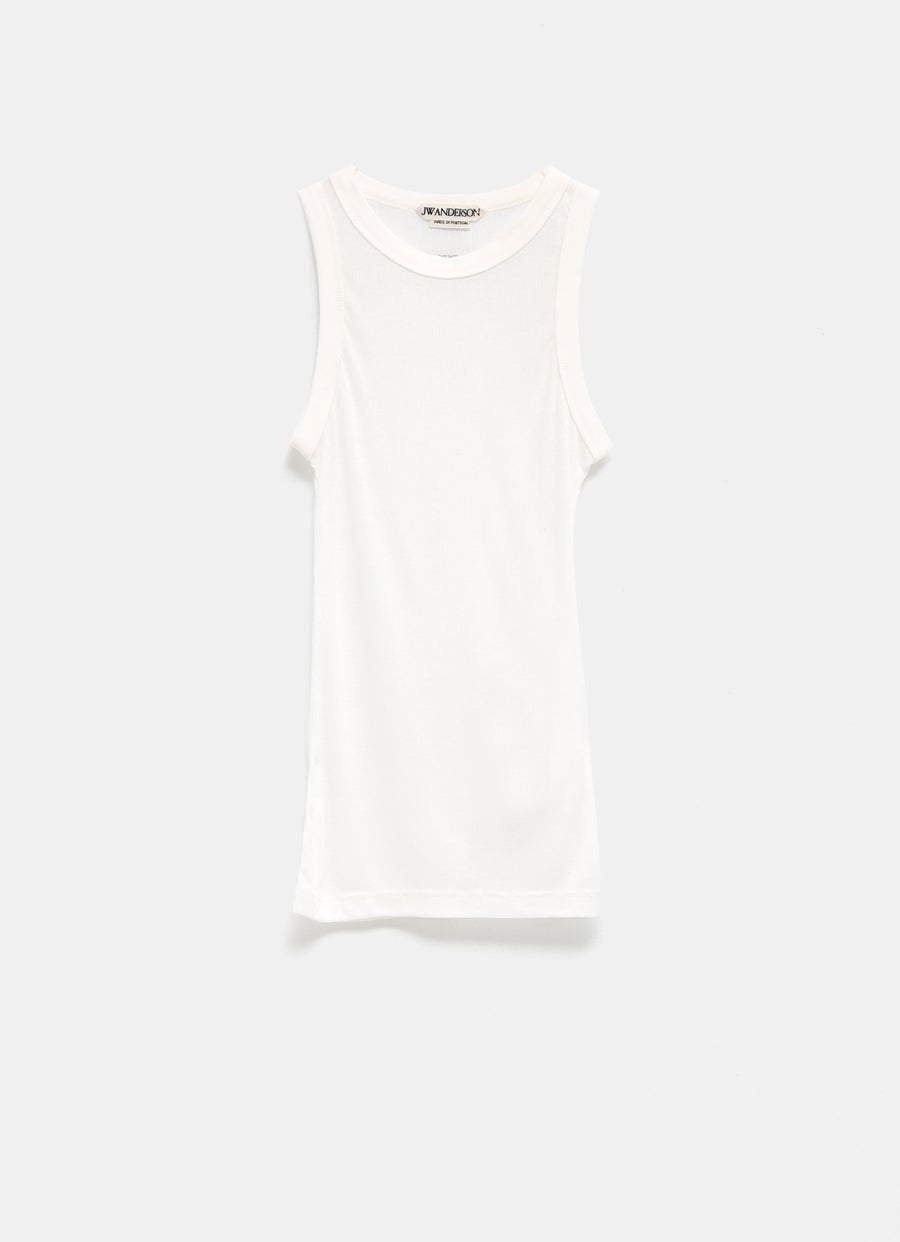 Top semi transparente para mujer