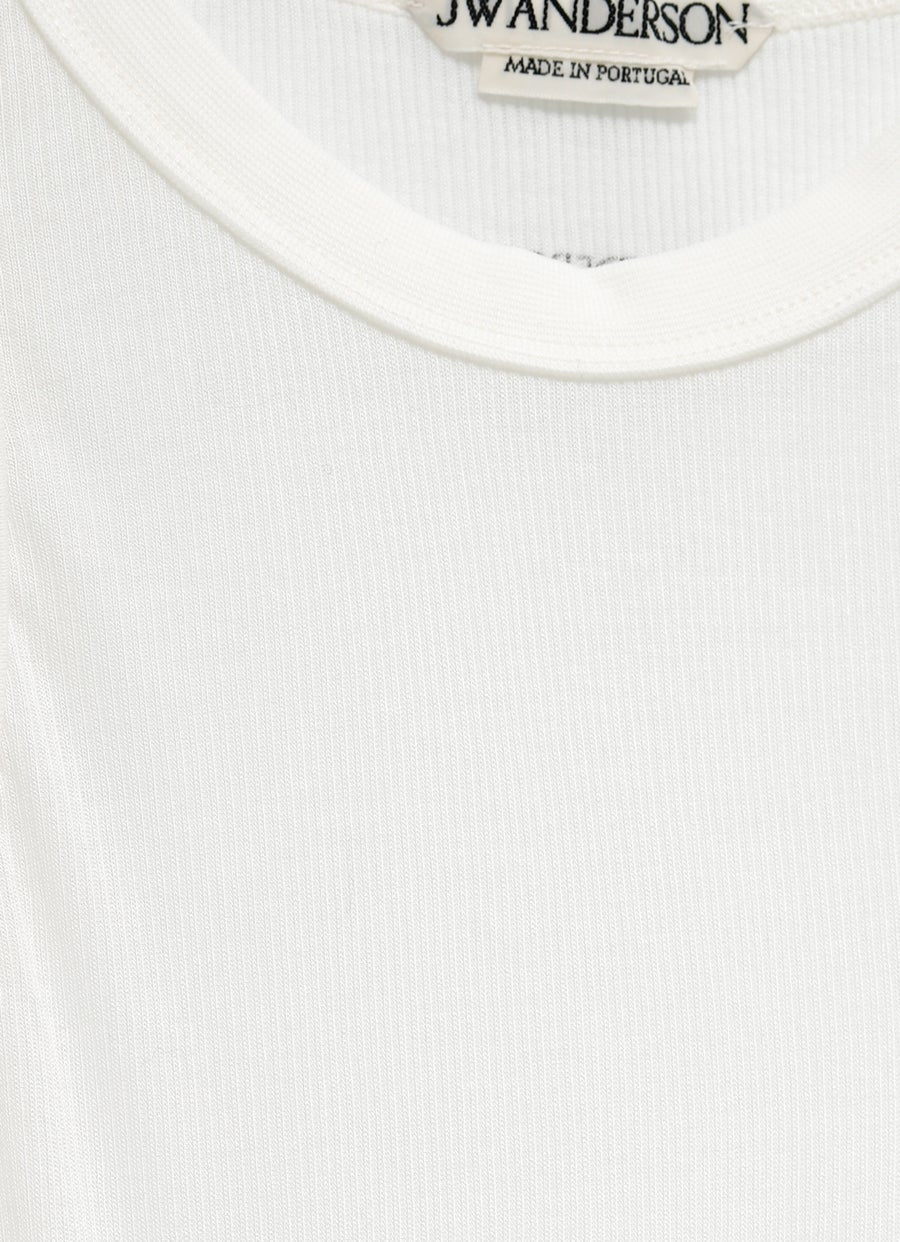 Top semi transparente para mujer