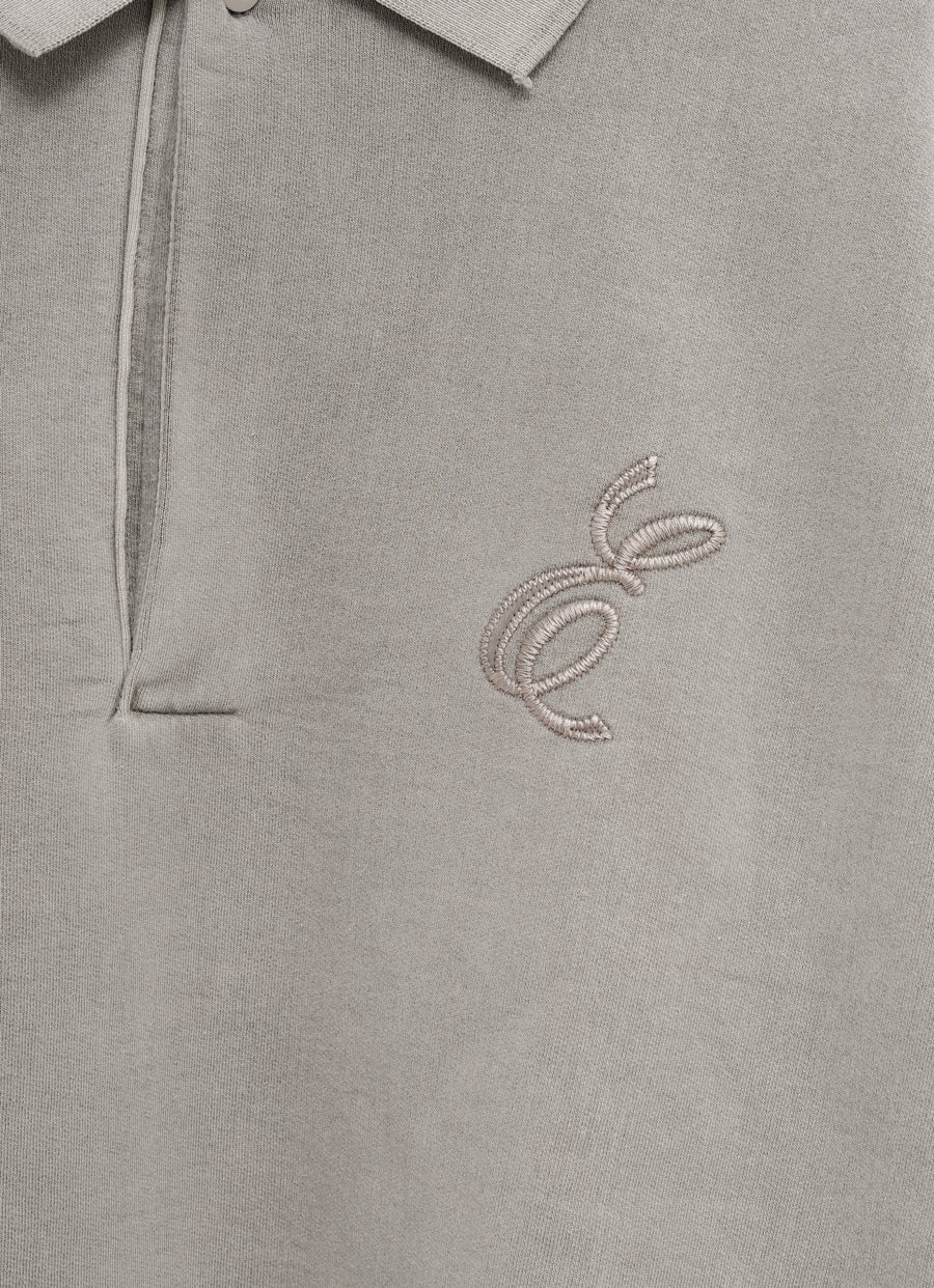 Polo clásico bordado para hombre