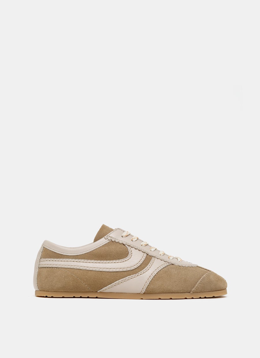 Zapatilla de ante