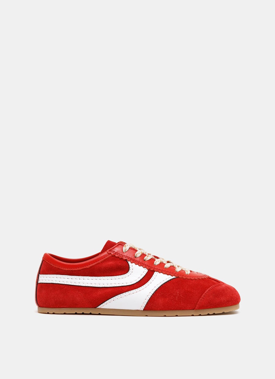 Zapatilla de ante