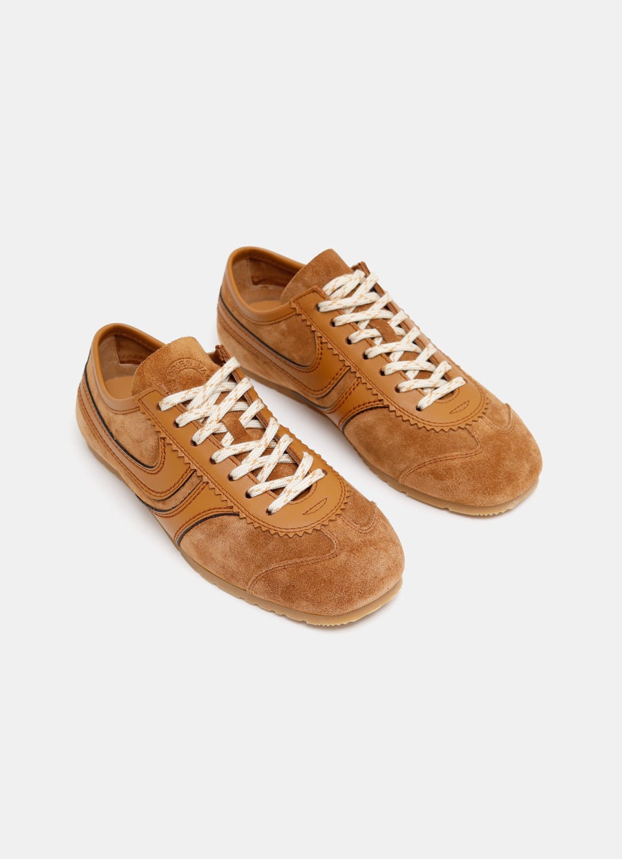 Zapatilla de ante