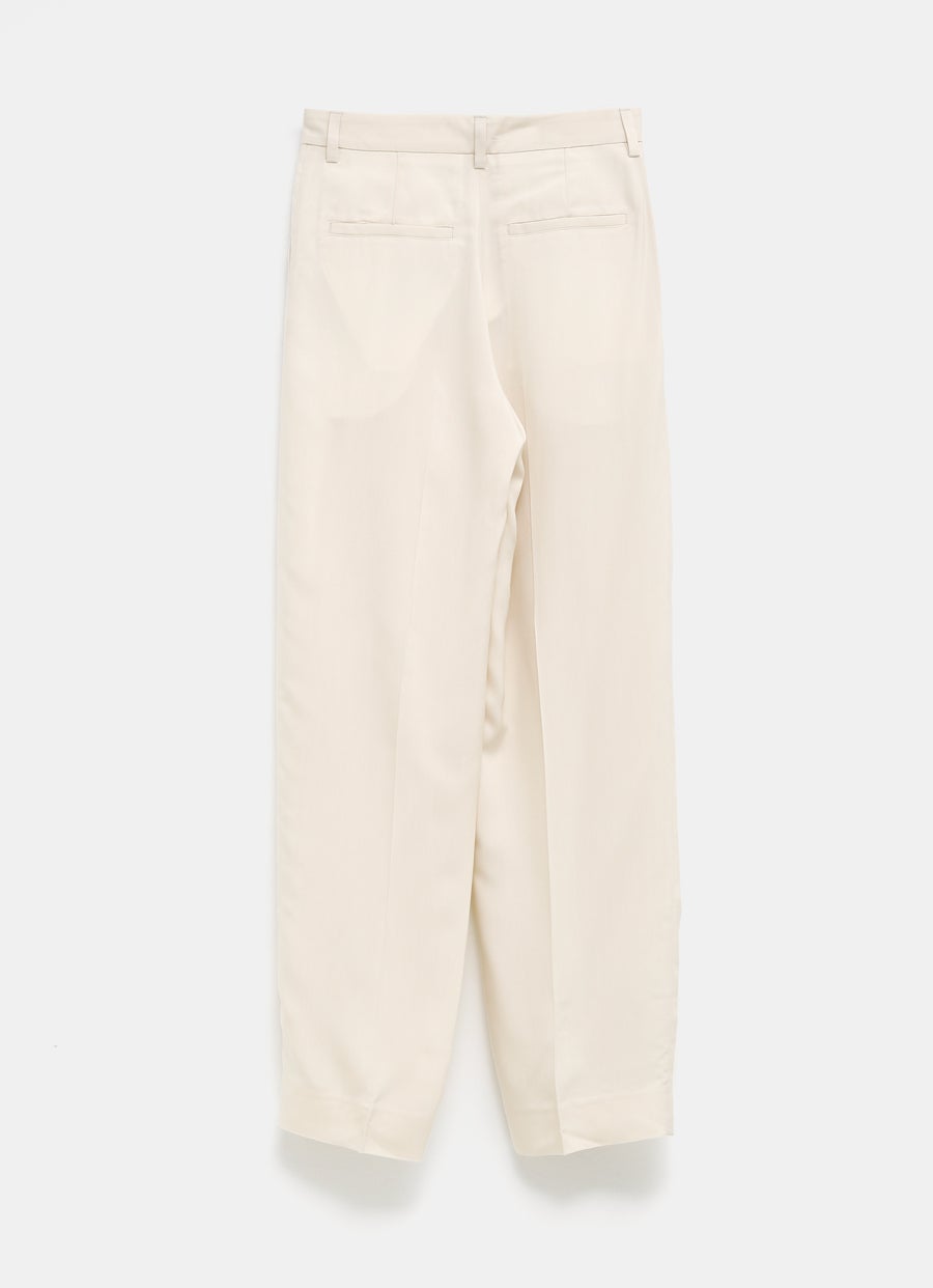 Pantalón fluido con doble pinza